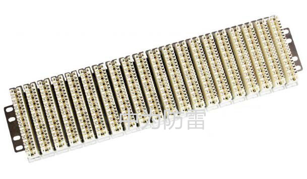 大對數(shù)電纜110電話配線架防雷器如何選配？