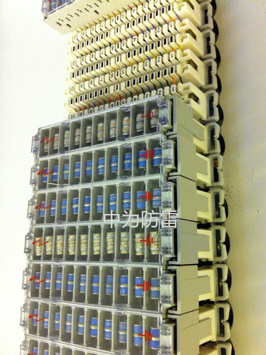 大對數(shù)電纜110電話配線架防雷器如何選配？