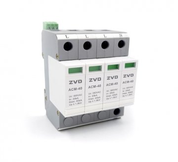 三相四線的浪涌保護器，可以接單相電的兩相嗎？