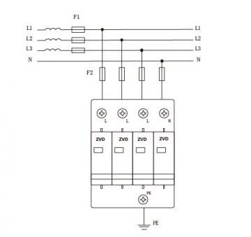 防雷模塊前端空氣開關的匹配方法是什么？