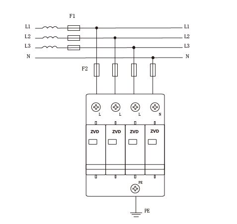 防雷模塊前端空氣開關的匹配方法是什么？