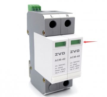 電源防雷器窗口指示變紅需要更換嗎？